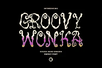 Groovy Wonka font