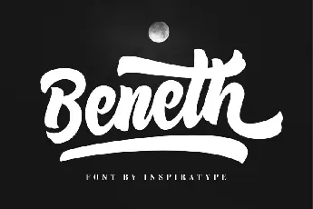 Beneth Bold Script font