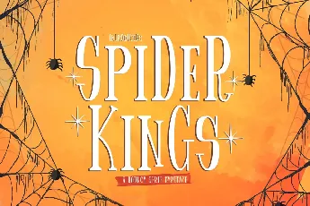 Spider King font