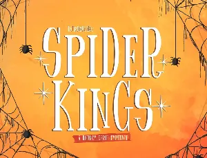 Spider King font