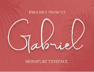 Gabriel font