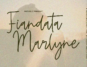 Fiandata Marlyne font