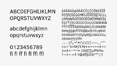 Clear Sans Family font