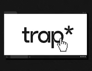 Trap Sans Serif Family font