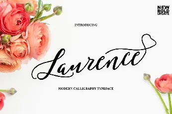 Laurence Script font