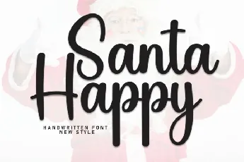 Happy Santa Script font