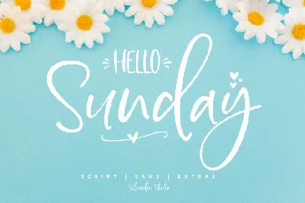 Hello Sunday Duo font