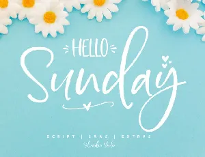 Hello Sunday Duo font