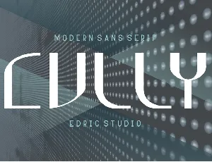 Cully Demo font