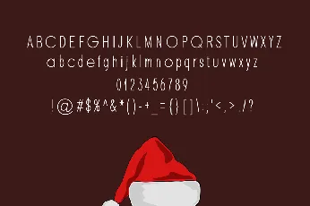 Santa font