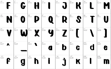 Geky Xin font