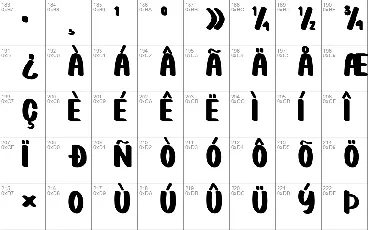 Geky Xin font