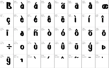 Geky Xin font