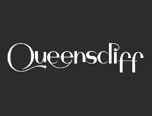 Queenscliff Demo font