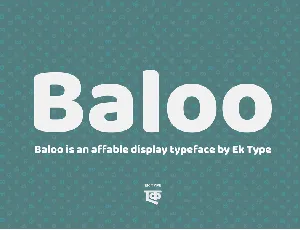 Baloo font