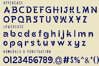 ACCESSIBLE CHARACTER DEMO font