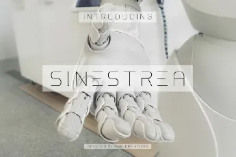 Sinestrea font