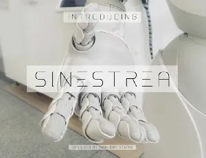 Sinestrea font