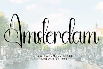 Amsterdam Script font