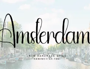 Amsterdam Script font