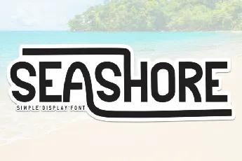 Seashore Display Typeface font