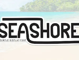 Seashore Display Typeface font