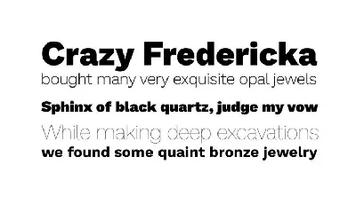 Prodigy Free Sans Family font