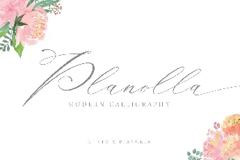 Planolla font