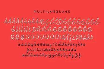 BelagianaFlowersDEMO font