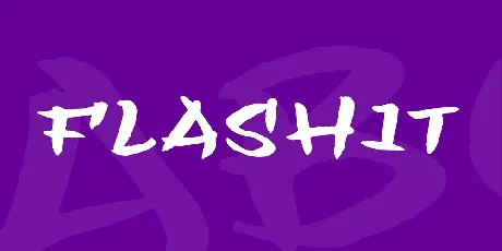 Flashit font