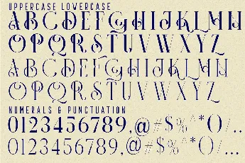 Panorama Ligatures Demo font