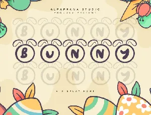 Bunny Typeface font