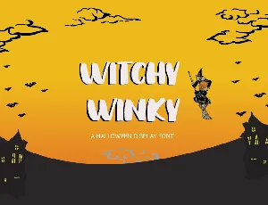 Witchy Winky font