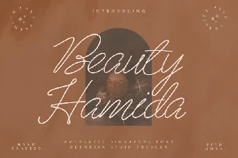 Beau Hamida font