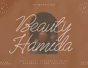 Beau Hamida font