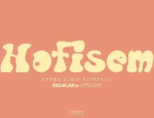 Hofisem Display font