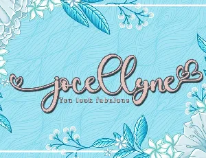 Jocellyne font