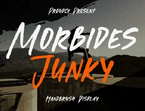 Morbides Junky font