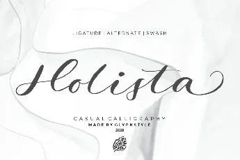 Holista Demo font