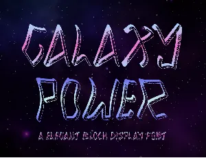 Galaxy Power font