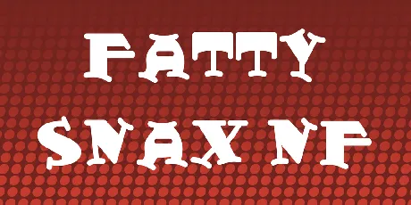 Fatty Snax NF font