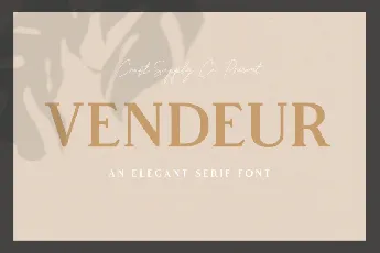 Vendeur font