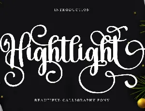 Hightlight Typeface font