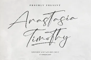 Anastasia Timothy font