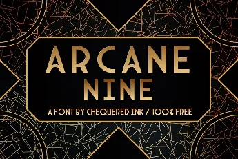 Arcane Nine font