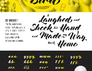 Mocking Bird font