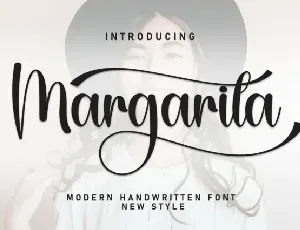 Margarita Calligraphy font