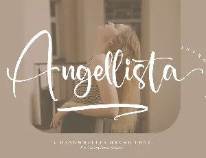 Angellista â€“ Handwritten Brush font