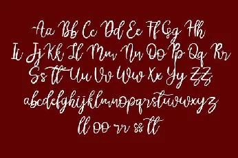 Austina Script font