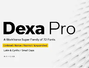 Dexa Pro Family font